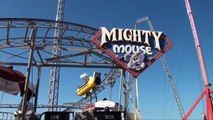 Mighty Mouse Roller Coaster POV Funtown Pier Seaside Heights New Jersey Shore