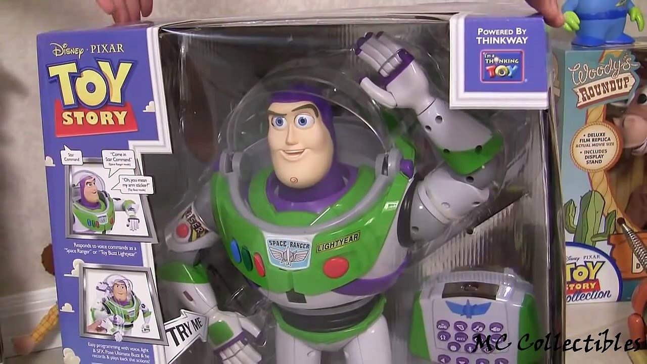 Talking Buzz Lightyear Ultimate Fighter Action Figure Disney Pixar Toy Story 3 by Blucollection