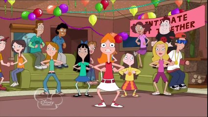 Phineas and Ferb - Intimate Get Together (Candace Party) Lyrics + HD