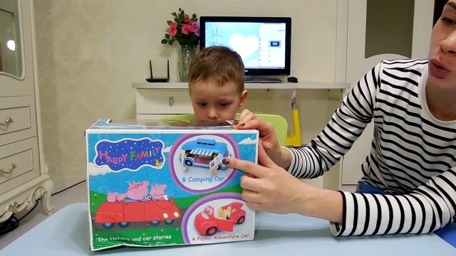 Свинка Пеппа на семейном пикнике _ Машина семьи Пеппы _ For kids