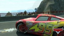 Lightning McQueen VS Ice Cream Truck Speedway Park Disney pixar car by onegamesplus