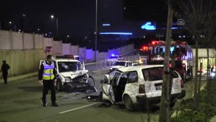 Polisten Kaçan Sürücü Kaza Yaptı: 1 Ölü, 2 Yaralı
