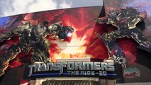 Highlights of Transformers: The Ride 3D queue and ride at Universal Studios Hollywood