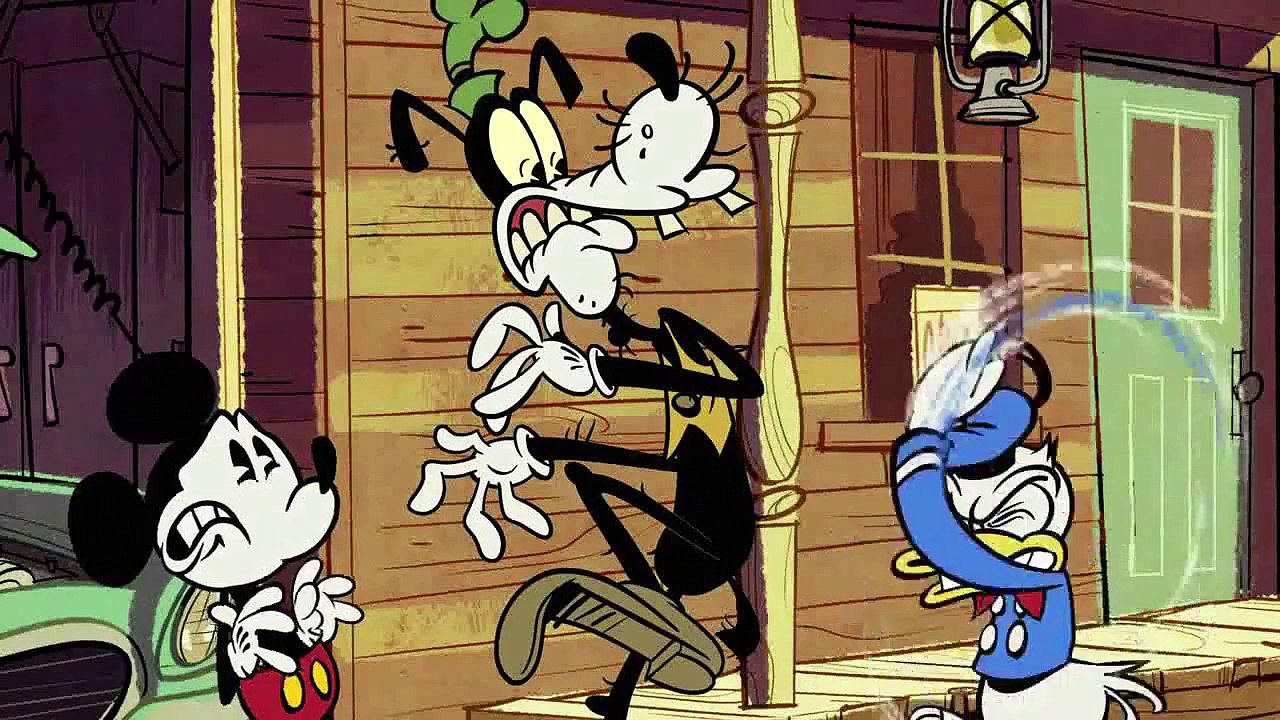 Bronco Busted | A Mickey Mouse Cartoon | Disney Shorts