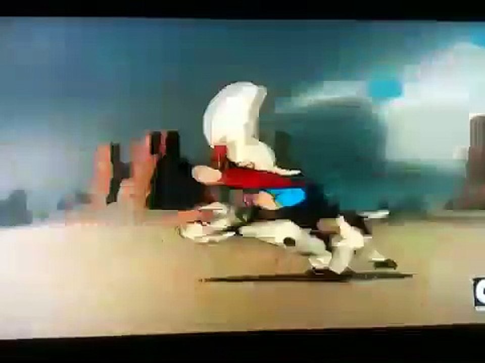 Bugs bunny vs Yosemite Sam (horse scene)