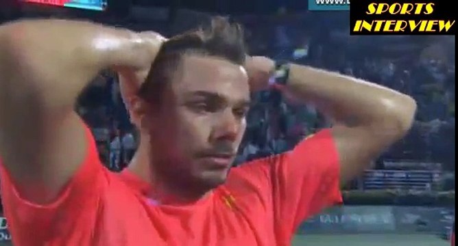 Marcos Baghdatis vs Stanislas Wawrinka - 0-2 - (ATP Dubai) - Stan Wawrinka Championship Interview