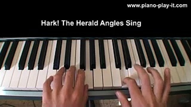 Hark The Herald Angles Sing Level 3 - Christmas Carol - Free Christmas Piano Sheet Music