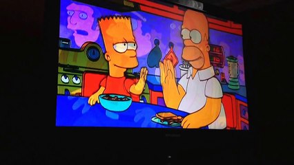 The Simpsons movie DVD (2007)