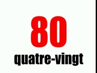 7Learn French - Les nombres  70-80