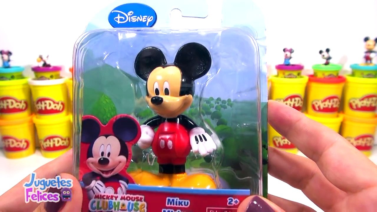 Huevo Sorpresa Gigante de Mickey Mouse en Español de Plastilina Play Doh