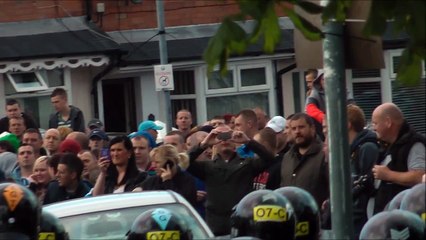 Belfast Ardoyne riots 2012