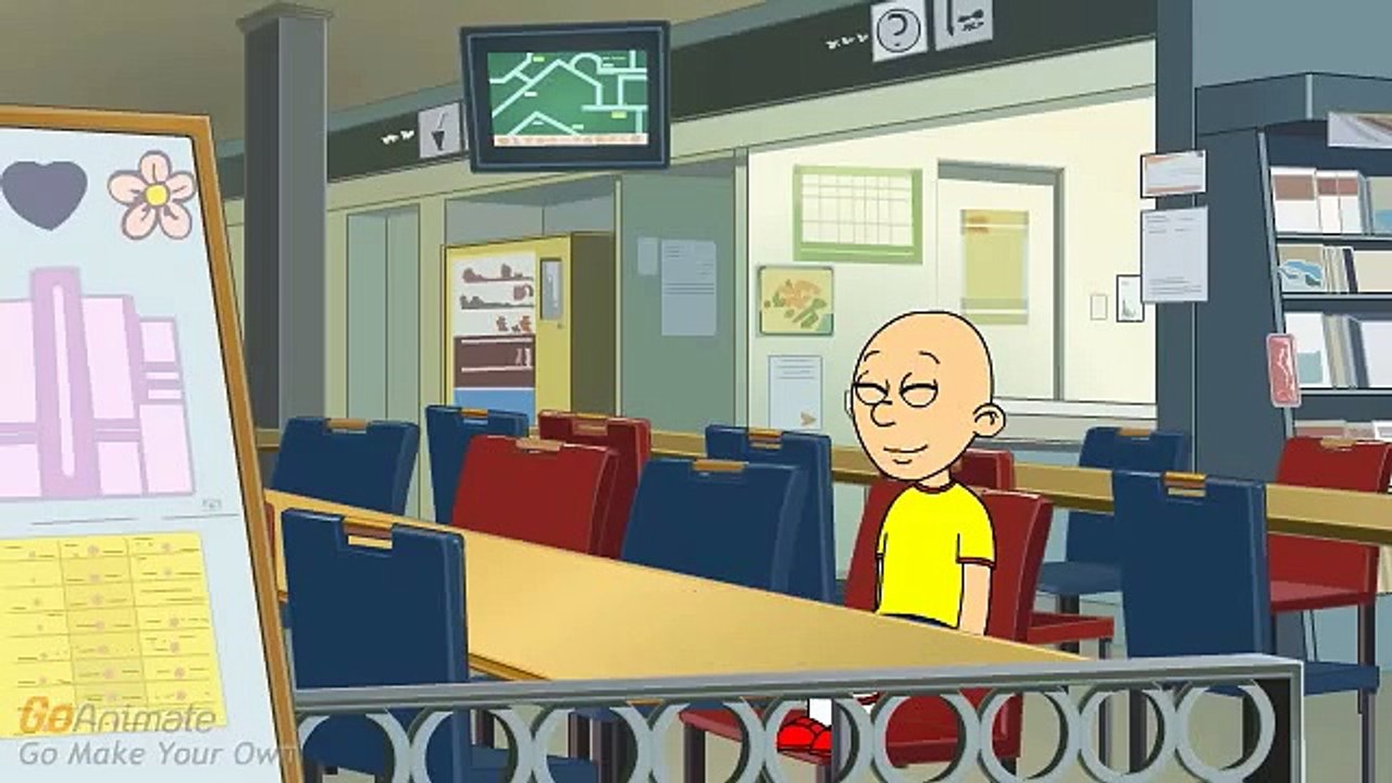 Caillou Goes To Chuck E. Cheeses While Grounded