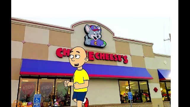 Caillou goes to chuck E cheeses and goes to Jail