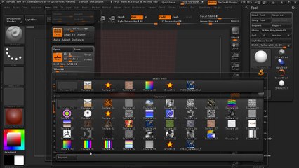 17 Setting up reference images - Introduction to ZBrush 4R7