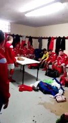 La joie des U18 apres une belle victoire 5-1 face à Chateau-Thierry