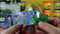 Ben 10 Omniverse Huge Surprise Egg Play Doh Filled with Toys 2015
