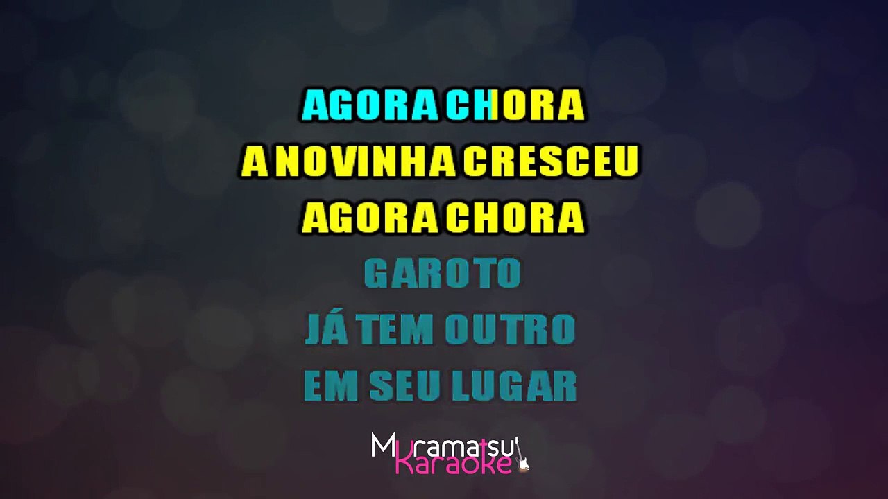 Mc Melody - Agora Chora (Karaoke Version)