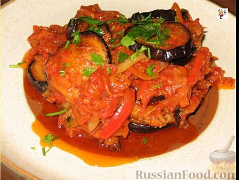 Слоеные баклажаны. Заготовки на зиму