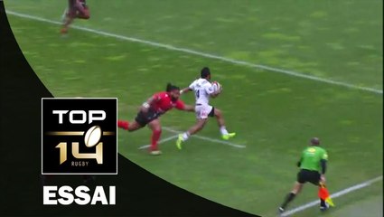 TOP 14 – Toulon – Brive : 44-15 –  Essai Benedito MASILEVU (BRI) – J16 – saison 2015-2016