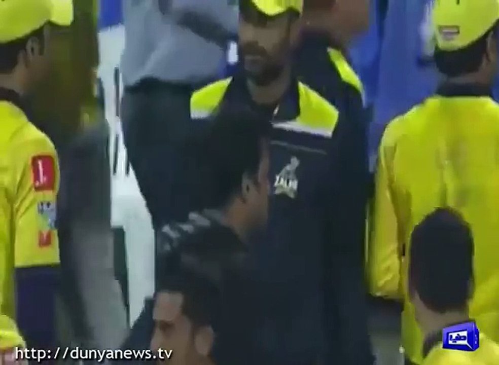 Shahid Afridis daughter playing on field PSL T20