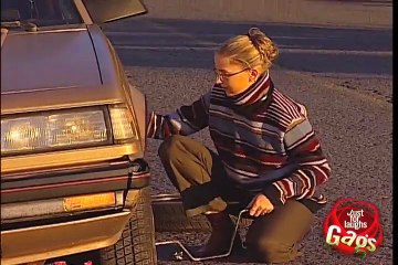 Relax Daily_Car Falling On Its Side Prank