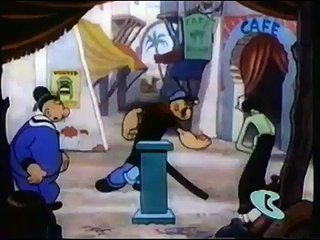 174 Popeye Makes a Movie Popeye The Sailor cartoon