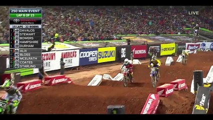 AMA Supercross 2016 Rd (Round) 8 Atlanta - 250 EAST (rd1) Main Event HD 720p