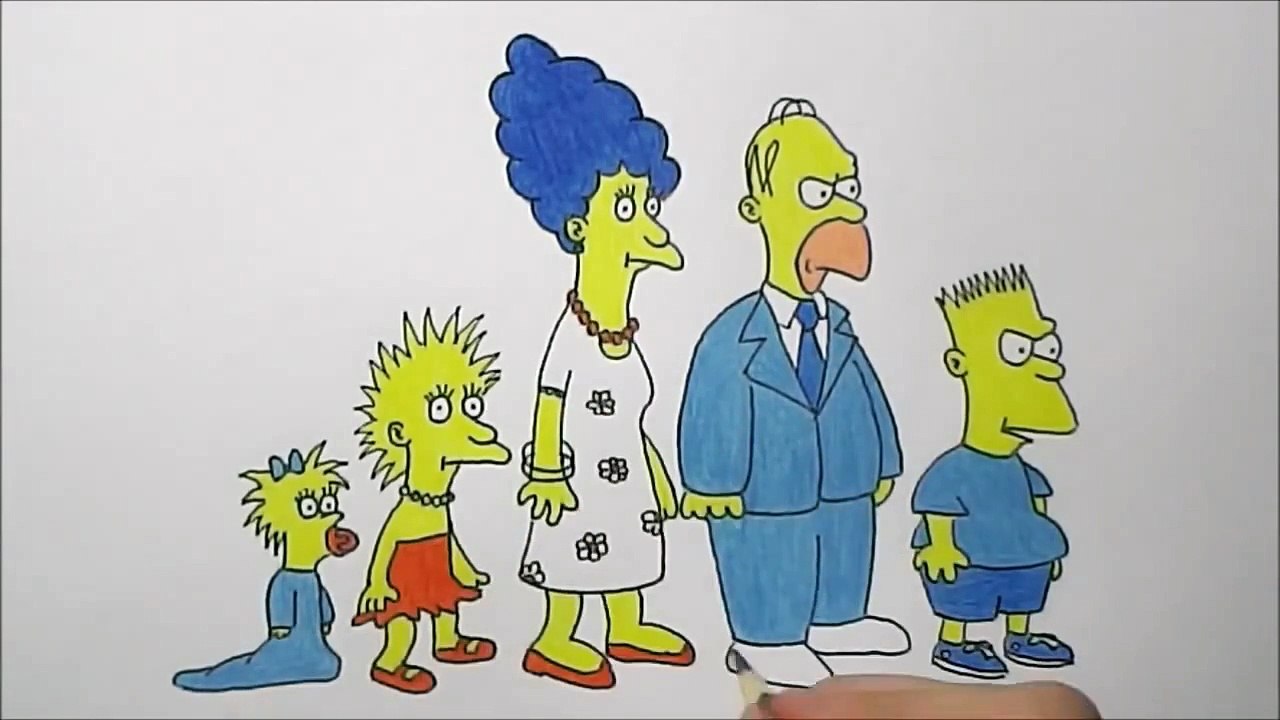 How to Draw The Simpsons (Old version)