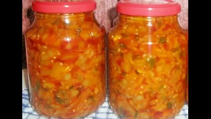 Грибной салат с овощами на зиму