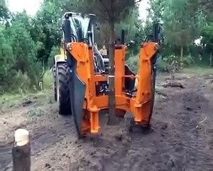 dont cut tree - transfer it - awesome machine - technology rocks