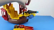 Disney Pixar Lightning McQueen & Mater captured by Hooks Jolly Roger Jake & the neverland Pirates