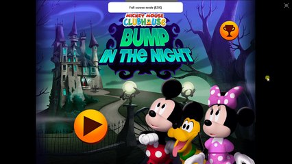 Mickey Mouse Clubhouse Bump in the Night Full Episodes GAME
