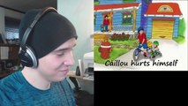 CAILLOU IS RUDE! - Reacting to [YTP] Caillou hurts himself (Inappropriate for kids!)