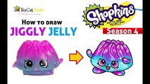 How to draw Shopkins season 4 | Jiggly Jelly | Very easy