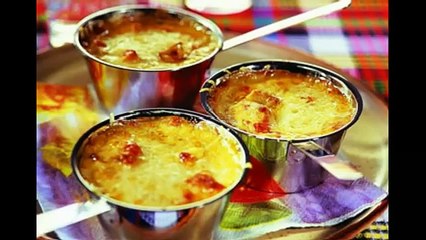 Жульен из баклажанов и кабачков