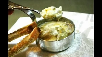 Жульен из белых грибов с сыром