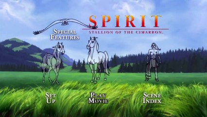 menu spirit el cocel indomable DVD HD 2002