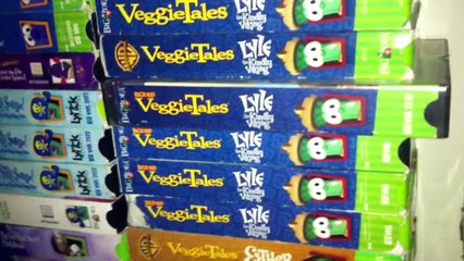 My VeggieTales VHS Showcase Reorganization