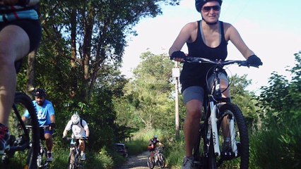 Mountain bike com a Grande Familia Biker, Taubaté a Tremembé, SP, Brasil, 2016, Marcelo Ambrogi, família e amigos, 58 km, Mtb