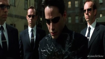 Neo vs Smits Сцена из фильма Матрица Перезагрузка Matrix Reload