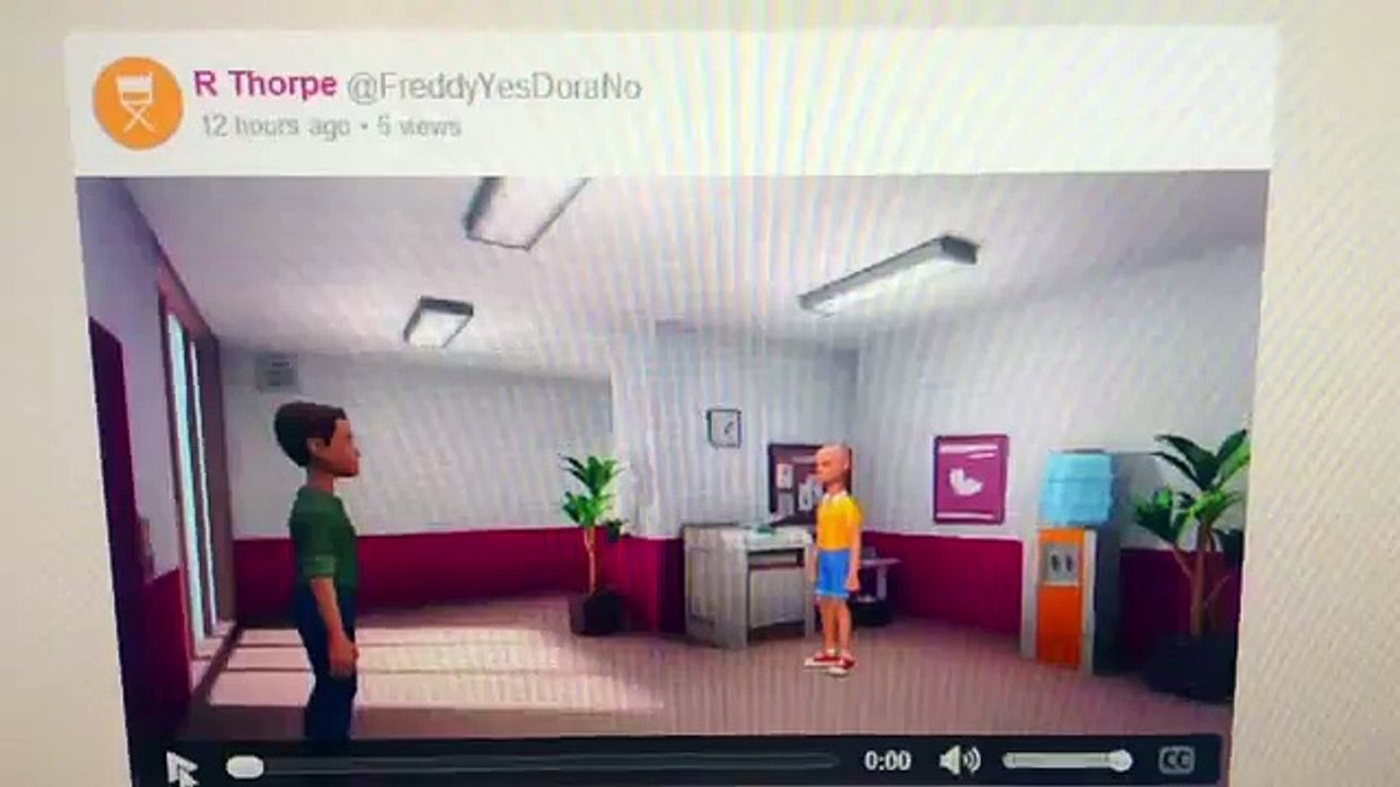 Caillou Gets Grounded For Nothing!!! (First Plotagon Video)