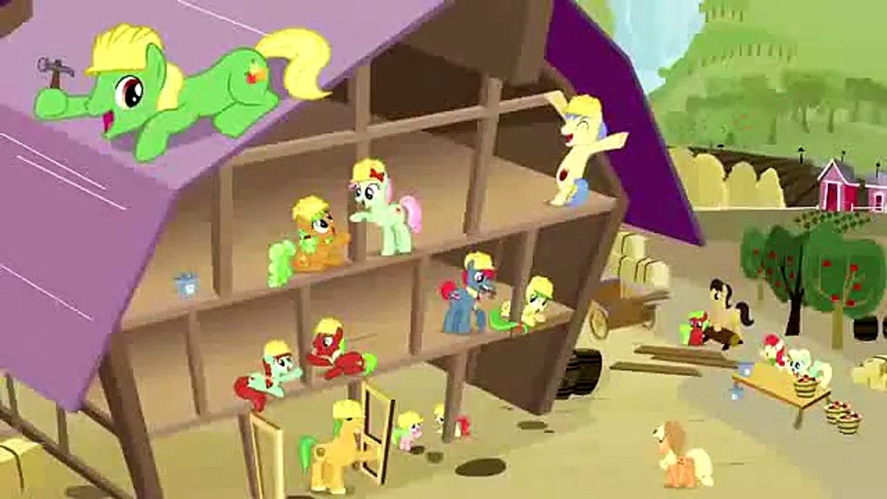 My Little Pony FiM - Raise This Barn - [Season 3] Episode 9 (Song)