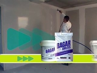 BAGAR AIRLISS : enduits pour projection mécanisée airless