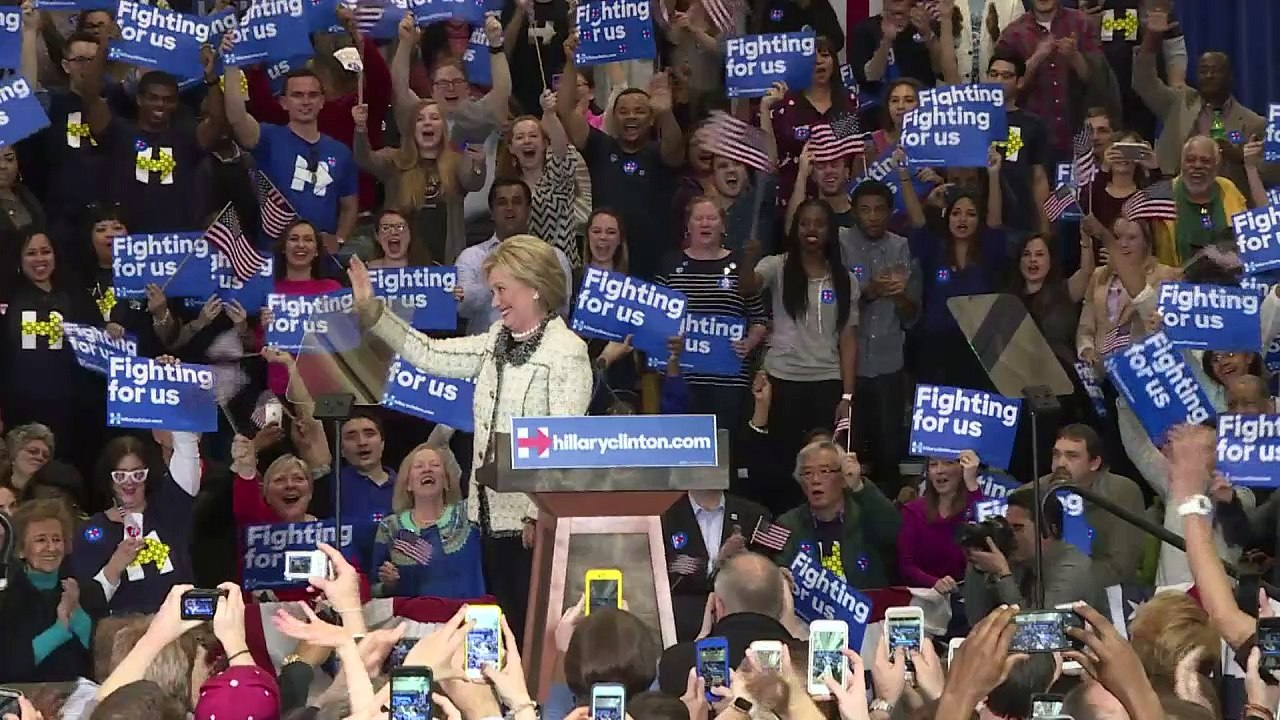 Hillary Clinton gewinnt Vorwahl in South Carolina haushoch