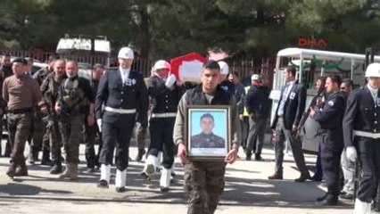 Mardin Şehit Polis İçin Tören Düzenlendi -1