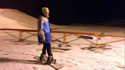 Горнолыжный склон Хоперский снег. Запуск бугеля БКДМ3