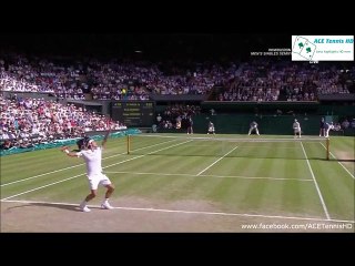【芝の皇帝】ウィンブルドン2015準決勝　フェデラーVSマレー