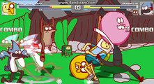 Mugen battles #4 Finn and jake (Me) Vs Rigby and Mordecai