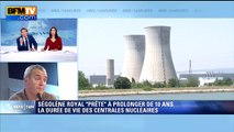 Durée de vie des centrales nucléaires: les propos de Royal 