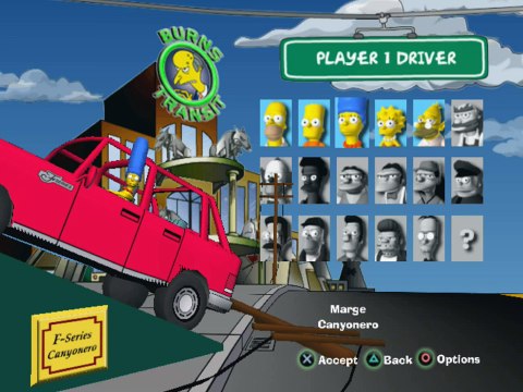 The Simpsons: Road Rage - Gameplay Part 1 [PS2] [HD]
